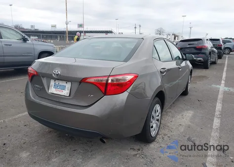 2017 Toyota Corolla Le from USA, damaged, VIN 2T1BURHE7HC962590